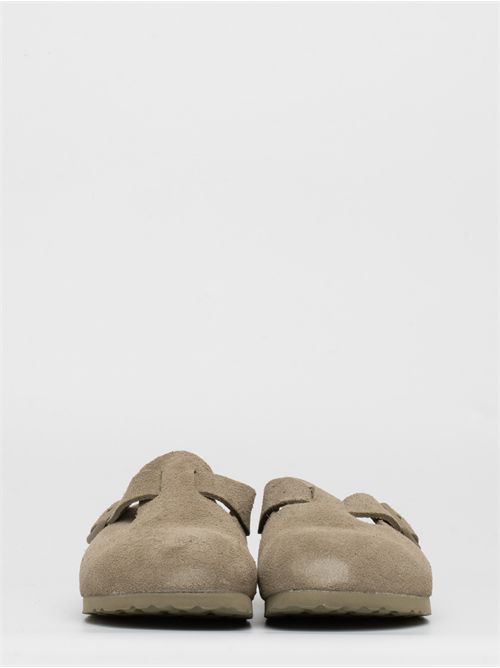 boston faded khaki, pelle scamosciata - calz. s BIRKENSTOCK | 1025844KHAKI