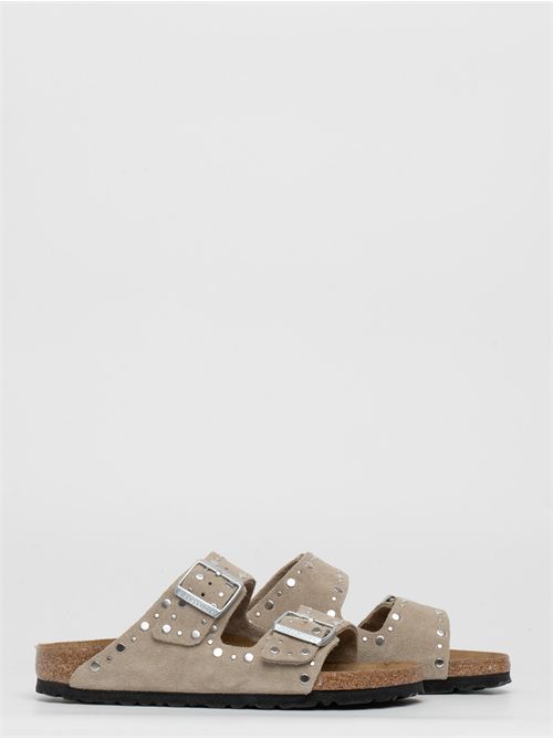 arizona rivet taupe, pelle scamosciata - calz. s BIRKENSTOCK | 1029390TAUPE