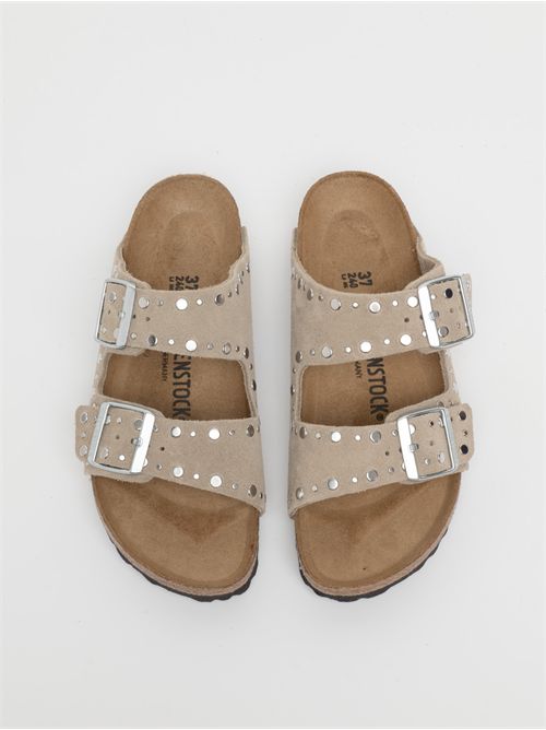 arizona rivet taupe, pelle scamosciata - calz. s BIRKENSTOCK | 1029390TAUPE