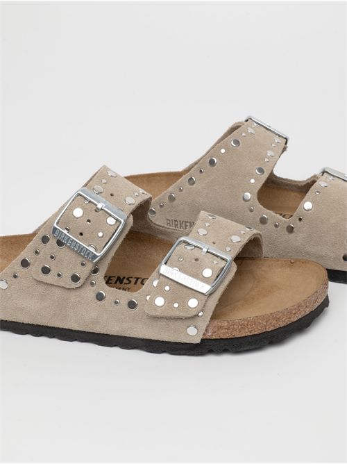 arizona rivet taupe, pelle scamosciata - calz. s BIRKENSTOCK | 1029390TAUPE