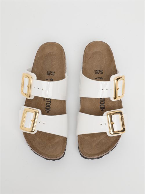 Sydney Cushion Buckle Birko-Flor vernice - Patent Wh BIRKENSTOCK | 1029438WHITE