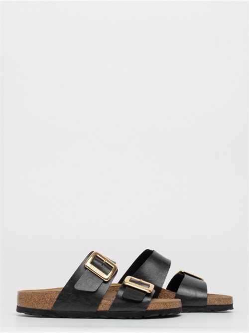 SYDNEY CB GRACEFUL LICORICE - BIRKO FLOR CALZATA STRETTA BIRKENSTOCK | 1029457LICORICE