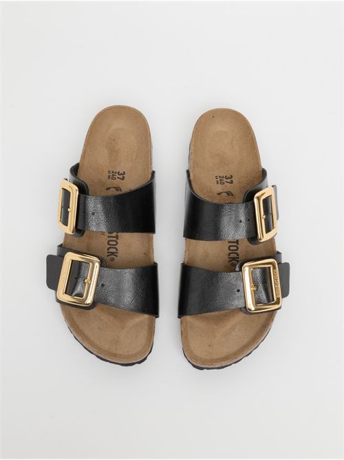 SYDNEY CB GRACEFUL LICORICE - BIRKO FLOR CALZATA STRETTA BIRKENSTOCK | 1029457LICORICE